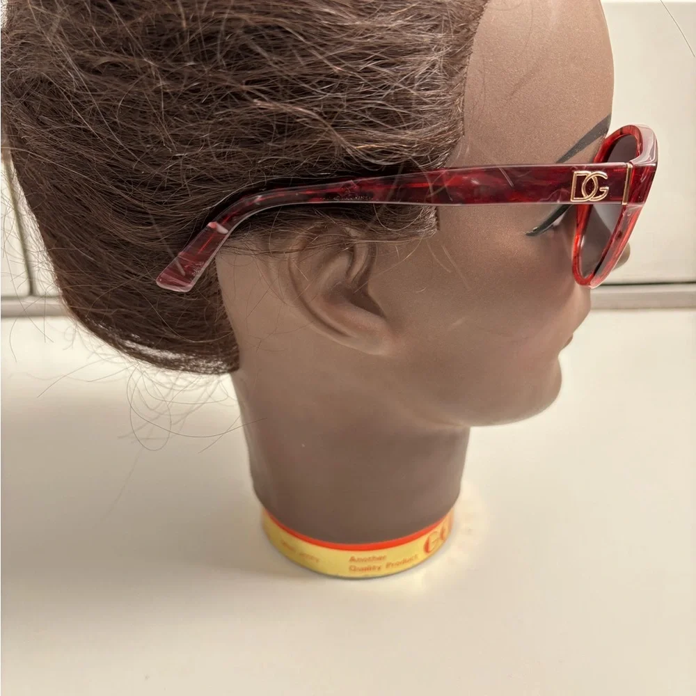 Dolce & Gabbana Burgundy Sunglasses - Picture 3 of 5